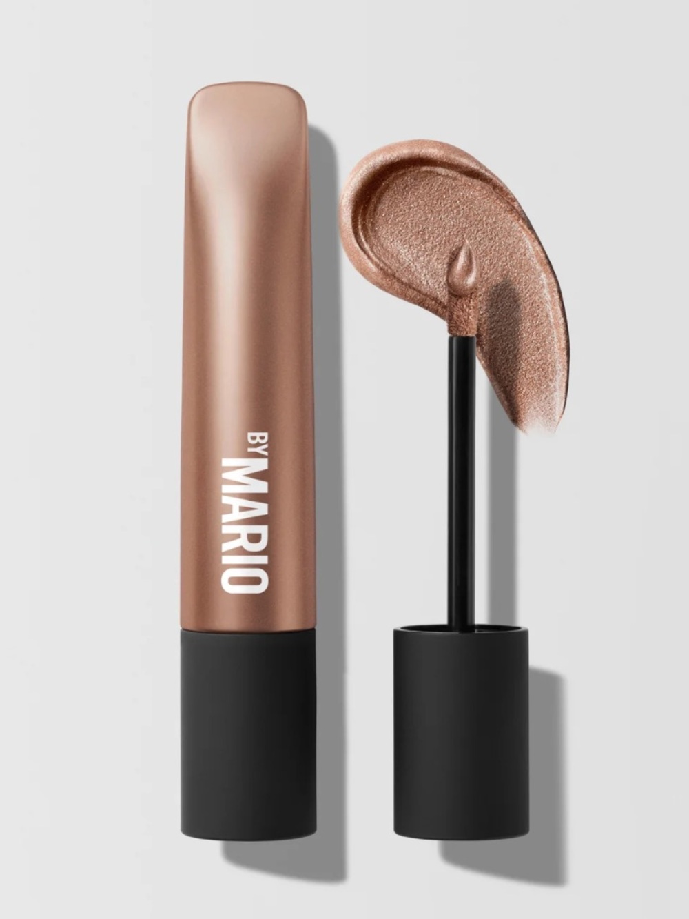 Makeup by Mario SOFT SHIMMER LONG-WEAR CREAM EYESHADOW in Bronze Baddie NEW